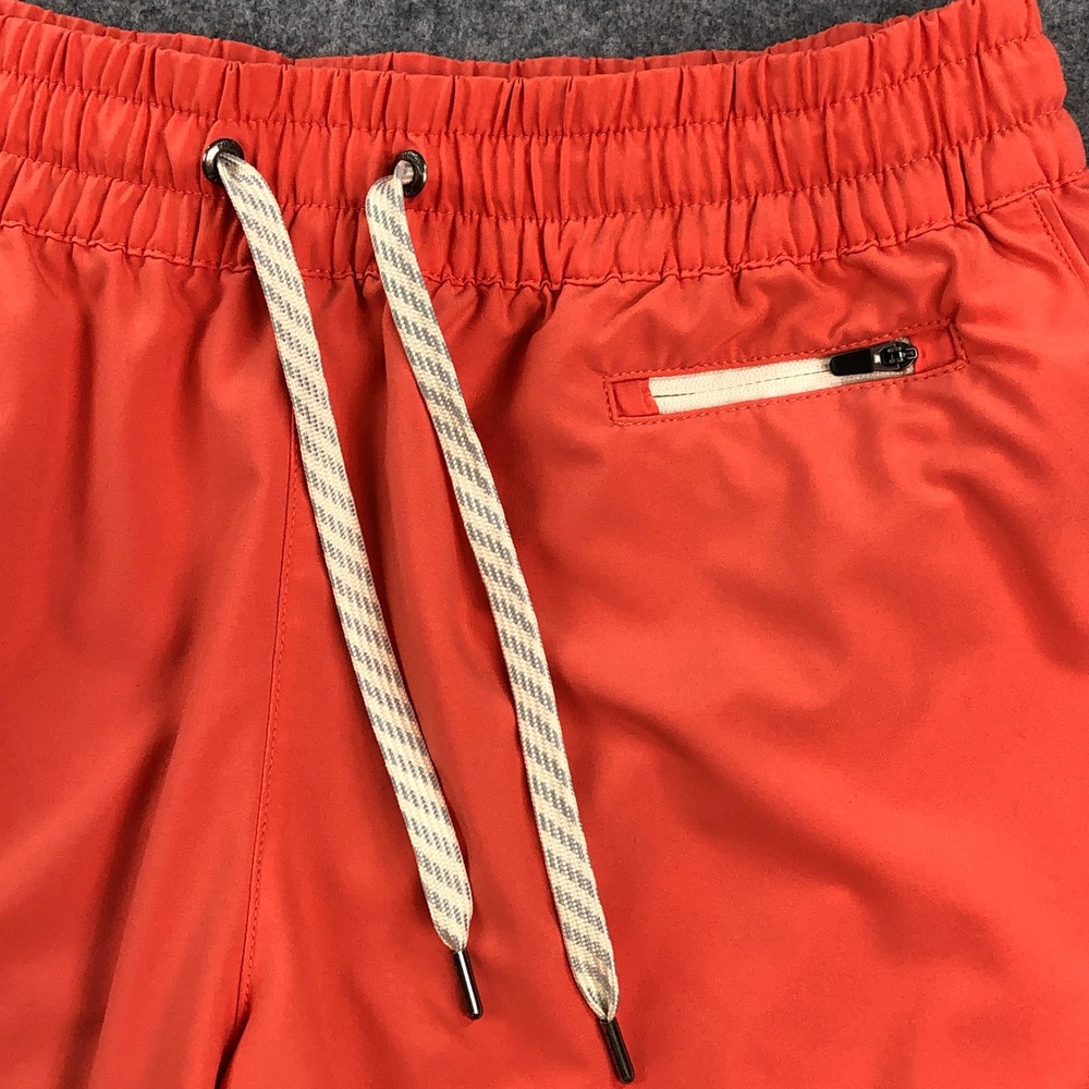 Vuori Mens Clementine Shorts L Inseam Athletic Running Orange Casual - Picture 3 of 13
